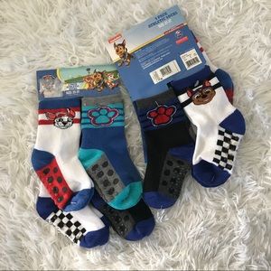 8 pairs Skid Proof Paw Patrol Socks 2T-3T